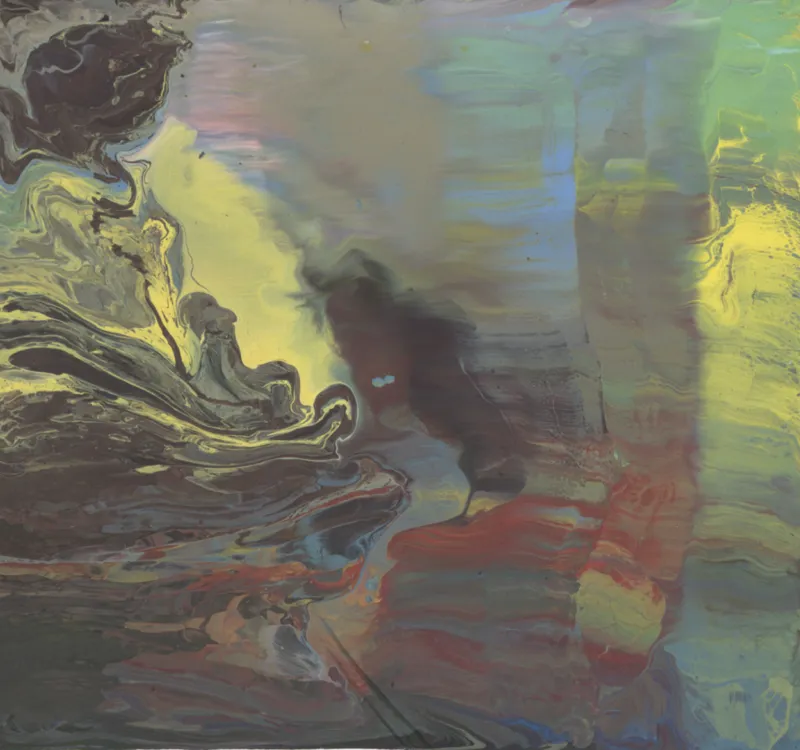 Bernard Frize, ‘Avril’, 1992. Ensemble de 11 peintures Alkhyd polyuréthane sur toile 70 x 74 cm chacune Collection Mudam Luxembourg Acquisition 1996 – Apport FOCUNA © Photo : Christof Weber