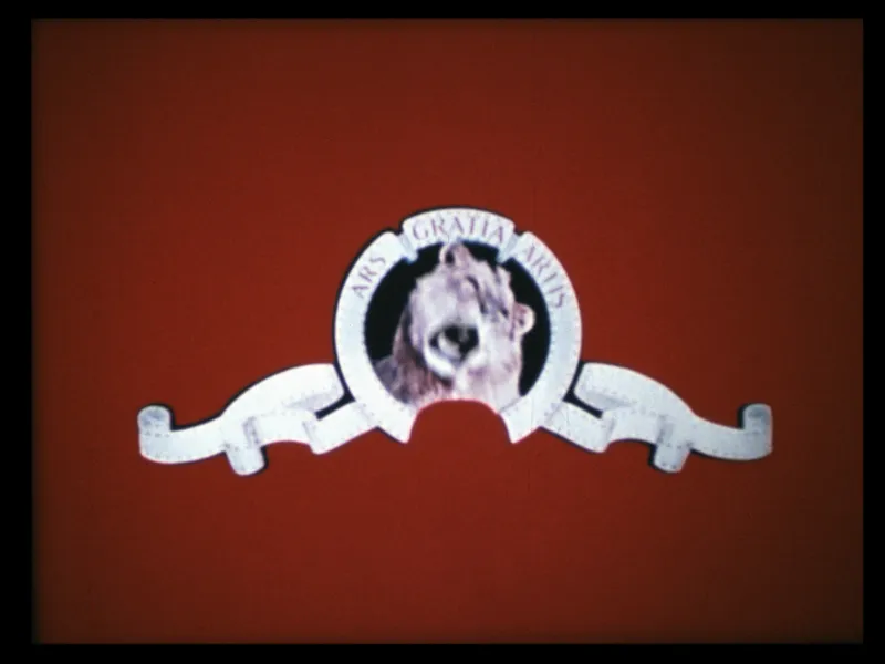 Jack Goldstein, ‘MGM’, 1975. Film 16mm, couleur, son. 2 min. Collection Mudam Luxembourg. Acquisition 2001 © Photogramme : Mudam Luxembourg