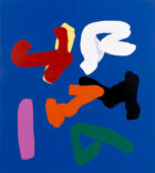Frédéric Prat, "Bleu", 2007. Acrylique sur toile. 220,5 x 198,5 cm. Collection Mudam Luxembourg. Acquisition 2007 © Photo : Rémi Villaggi | Mudam Luxembourg