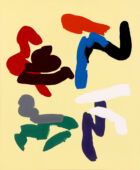 Frédéric Prat, "Jaune", 2007. Acrylique sur toile. 240 x 198,2 cm. Collection Mudam Luxembourg. Acquisition 2007 © Photo : Rémi Villaggi | Mudam Luxembourg
