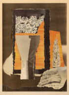 Germaine Hoffmann, "Fleurs perdues", 1985. Collage. 50,7 x 37 cm. Collection Mudam Luxembourg, Musée d’Art Moderne Grand-Duc Jean. Acquisition 2021 © Photo : Rémi Villaggi | Mudam Luxembourg