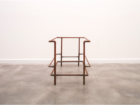 Jorge Pardo, ‘Le Corbusier Chair’, 1990. Tuyaux en cuivre soudés. 69 x 61 x 86 cm. Collection Mudam Luxembourg – Musée d’Art Moderne Grand-Duc Jean. Promised gift 2025 – Donation Rosa et Carlos de la Cruz, Key Biscayne, Fl à Myriad, USA. Photo : Courtesy Petzel Gallery, New York