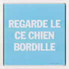 John Giorno regarde le chien mudam collection