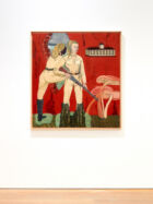 Rosa Loy, "Die Schule", 2001. Caséine sur toile. 134,5 x 125 cm. Collection Mudam Luxembourg. Donation 2022 – American Friends of Mudam, Collection Raymond J. Learsy © Photo : Rémi Villaggi | Mudam Luxembourg