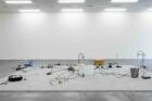 Tarek Atoui, ‘The Whispering Playground’, 2022. Installation sonore. Dimensions et temps d'écoute variables. Collection Mudam Luxembourg. Donation 2023 – De l’artiste. Vue de l’exposition ‘Tarek Atoui. The Whisperers’, Luma Westbau, Zurich, 2023-2024 © Photo : Nelly Rodriguez