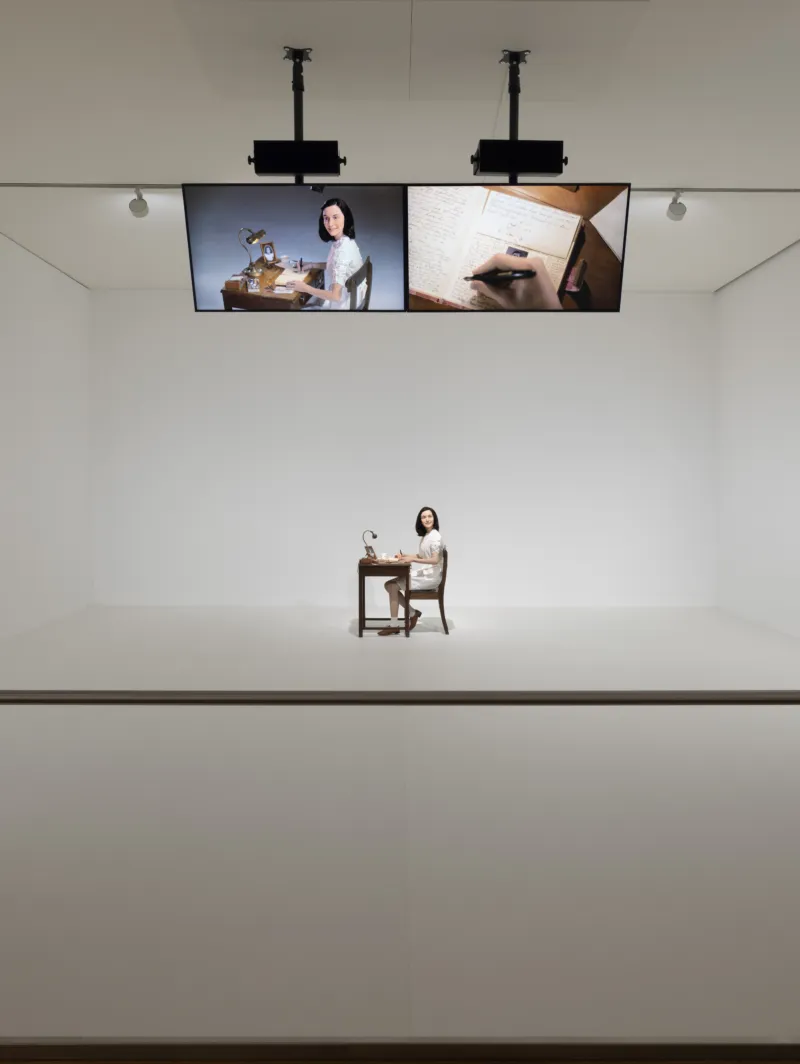 Exhibition view, ‘Simon Fujiwara: A Whole New World’, Mudam Luxembourg. Courtesy of the artist; Gió Marconi, Milano; TARO NASU, Tokyo; Dvir Gallery Paris, Tel Aviv, Brussels and Esther Schipper Berlin/Paris/Seoul. Photo: Andrea Rossetti © Mudam Luxembourg