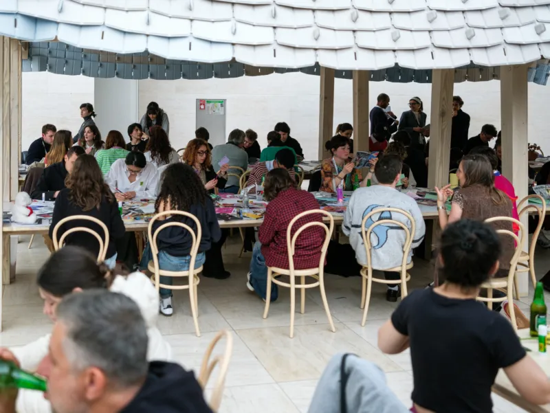 Mudam Café. Photo: Gilles Kayser © Mudam Luxembourg