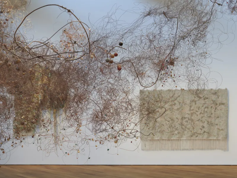Exhibition view ‘Igshaan Adams: Between Then and Now’,  Mudam Luxembourg. Photo: Marc Domage © Mudam Luxembourg