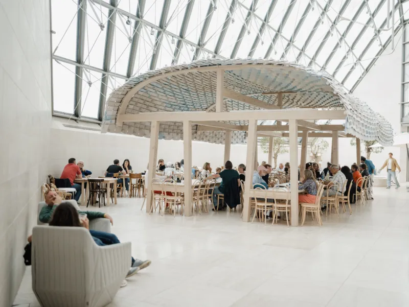 Ronan & Erwan Bouroullec, ‘Mudam Café’, 2005–2006. Commande et Collection Mudam Luxembourg. Photo : Marion Dessard © Mudam Luxembourg