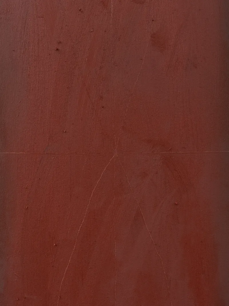 Rhea Dillon, detail Vexilla Sumpta (2022), oil and anti-climb paint on canvas, 105 × 210 cm. Courtesy the artist and Soft Opening, London