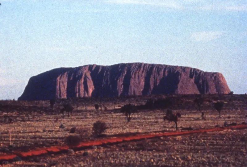 Arthur and Corinne Cantrill, Second Journey (To Uluru), 1981 (film still).