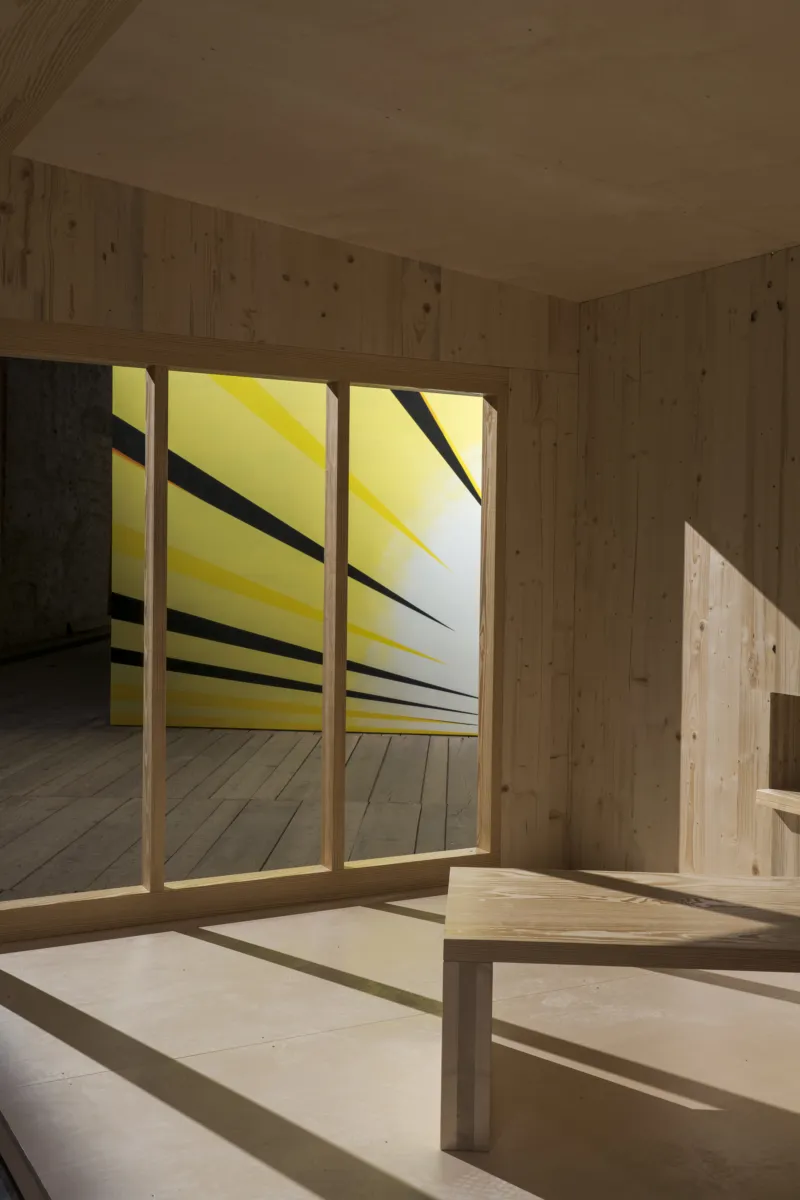 Exhibition view, "Tina Gillen. Faraway So Close", Luxembourg Pavilion, Biennale Arte 2022
