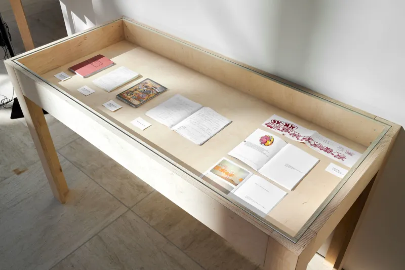 Vue de l'exposition "Michel Majerus. SINNMASCHINE", 31 Mar – 01 Oct 2023 au Mudam Luxembourg © Photo : Mareike Tocha | Mudam Luxembourg