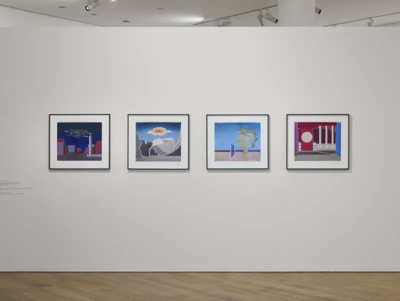 View of the exhibition ‘Xanti Schawinsky: Play, Life, Illusion – a Retrospective’, Mudam Luxembourg. Photo: Mareike Tocha © Mudam Luxembourg