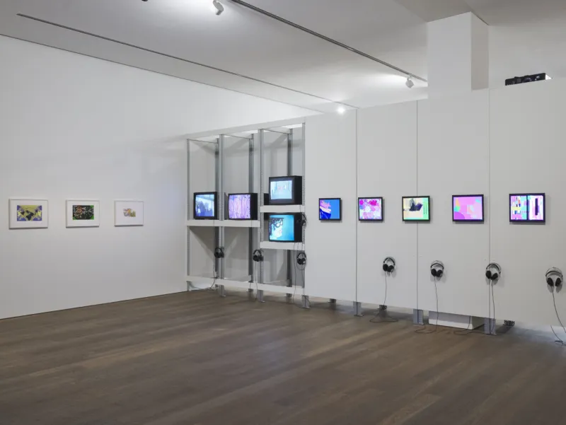 View of the exhibition ‘Radical Software: Women, Art & Computing 1960–1991’, Mudam Luxembourg. Photo: Mareike Tocha © Mudam Luxembourg