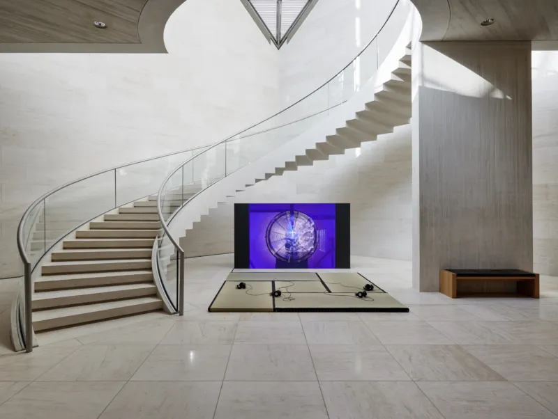View of the exhibition ‘Ho Tzu Nyen: Time & the Tiger’, Mudam Luxembourg. Photo: Mareike Tocha © Mudam Luxembourg