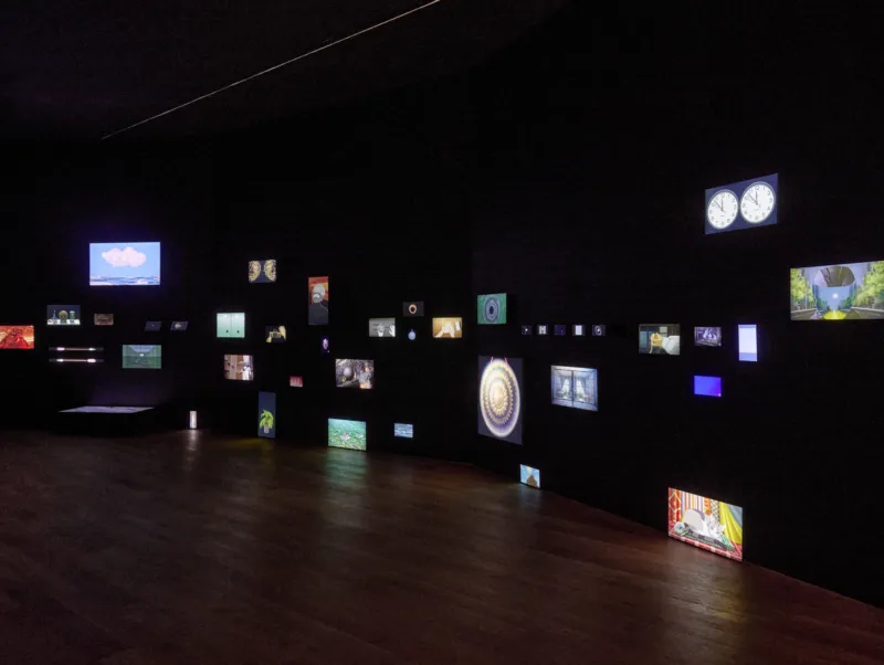 View of the exhibition ‘Ho Tzu Nyen: Time & the Tiger’, Mudam Luxembourg. Photo: Mareike Tocha © Mudam Luxembourg