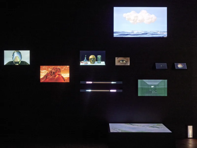 View of the exhibition ‘Ho Tzu Nyen: Time & the Tiger’, Mudam Luxembourg. Photo: Mareike Tocha © Mudam Luxembourg