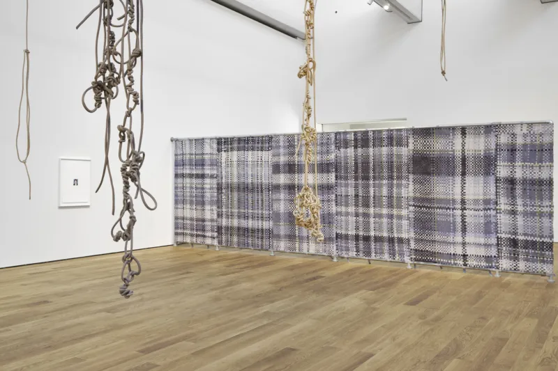 View of the exhibition ‘Radio Luxembourg: Echoes across borders’, Mudam Luxembourg. Photo: Mareike Tocha © Mudam Luxembourg