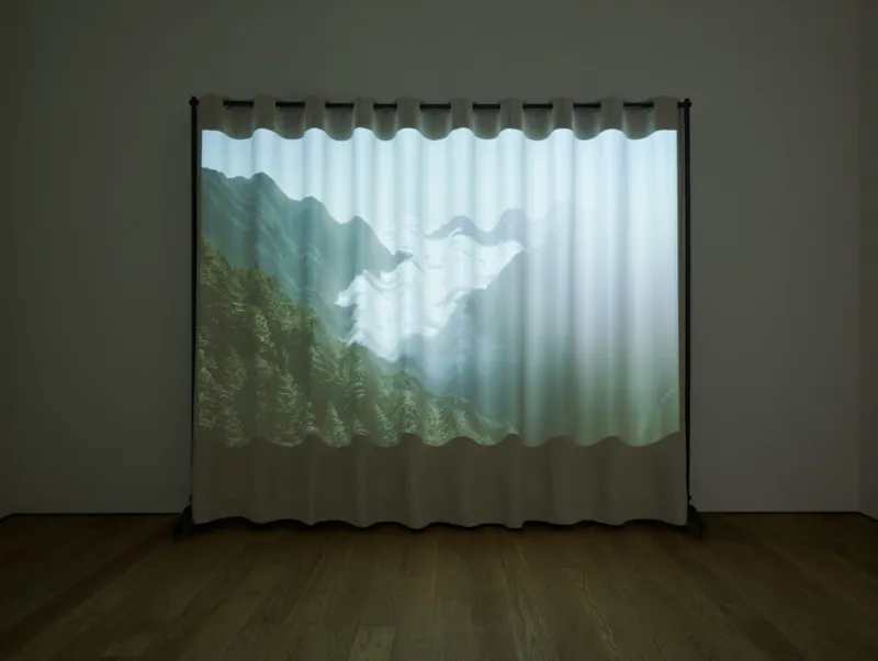 View of the exhibition ‘Tiffany Sia: Phantasmatic Screens’, Mudam Luxembourg. Photo: Mareike Tocha © Mudam Luxembourg