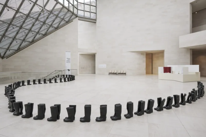 Exhibition view ‘Eleanor Antin: A Retrospective’, Mudam Luxembourg. Photo: Mareike Tocha © Mudam Luxembourg