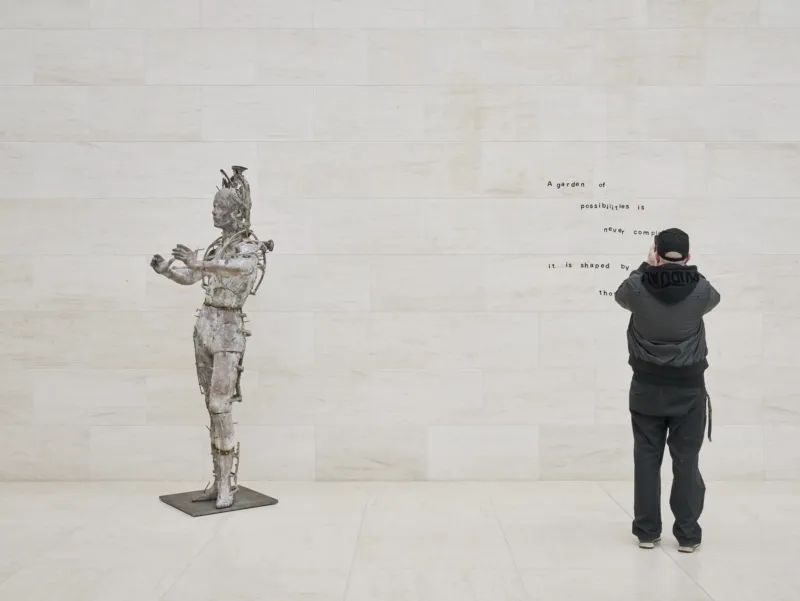 Exhibition view ‘Jardin des possibles’, Mudam Luxembourg. Photo: Mareike Tocha © Mudam Luxembourg