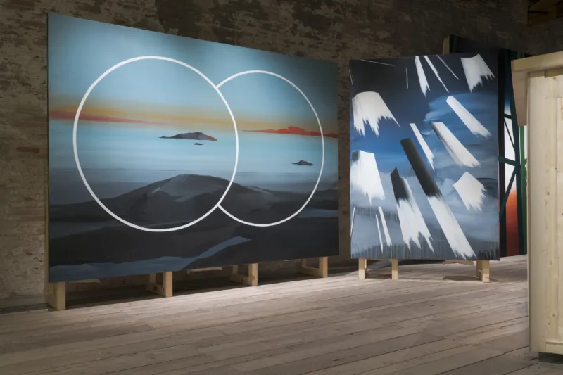 Exhibition view, "Tina Gillen. Faraway So Close", Luxembourg Pavilion, Biennale Arte 2022