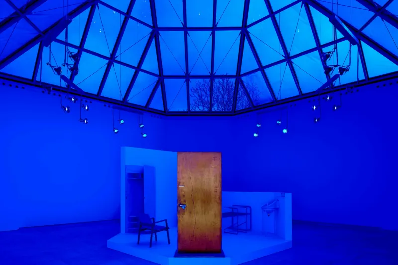 View of the exhibition ‘A Model: Prelude − Rayyane Tabet. Trilogy’, 01.12.2023 – 12.05.2024, Mudam Luxembourg © Photo: Rémi Villaggi – Metz | Mudam Luxembourg