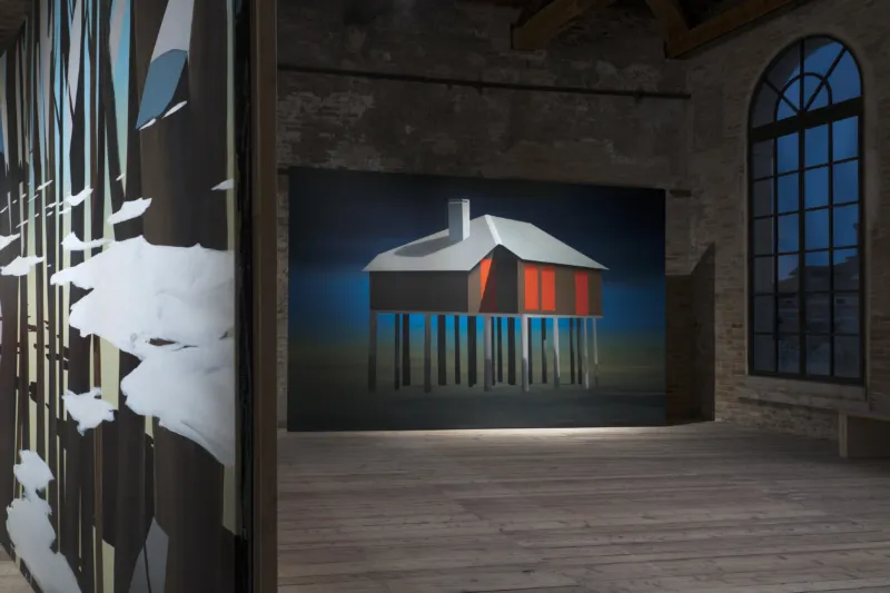 Exhibition view, "Tina Gillen. Faraway So Close", Luxembourg Pavilion, Biennale Arte 2022