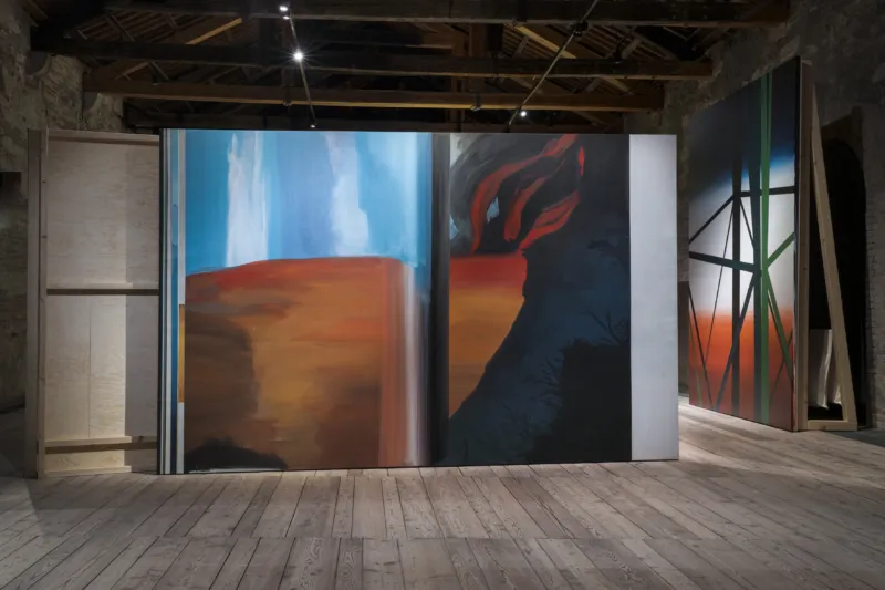 Exhibition view, "Tina Gillen. Faraway So Close", Luxembourg Pavilion, Biennale Arte 2022