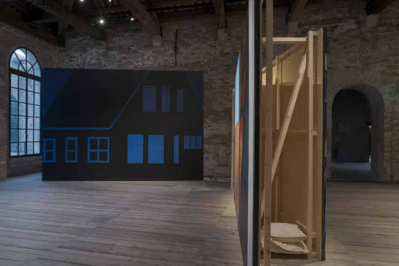 Exhibition view, "Tina Gillen. Faraway So Close", Luxembourg Pavilion, Biennale Arte 2022