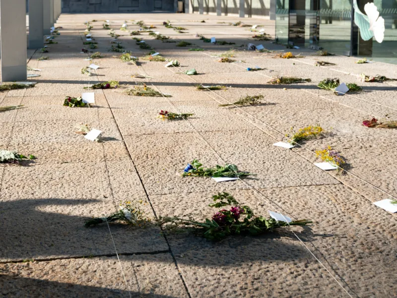 ‘Lemi Ponifasio/Elisabeth Schilling: The Manifestation’ performance view. Photo: Inês Rebelo de Andrade © Mudam Luxembourg, Théâtres de la Ville de Luxembourg, Philharmonie