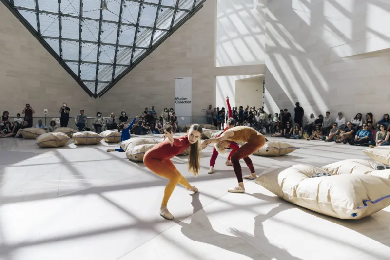 Performance de "Cecilia Bengolea | La Danse des Éléments", 15.05.2022, Mudam Luxembourg. © Photo : Eike Walkenhorst | Mudam Luxembourg