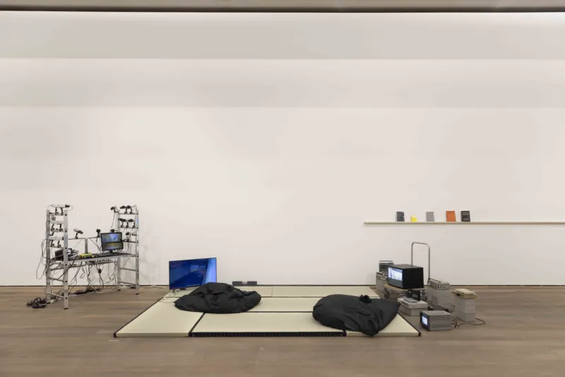 "The Collective Laboratory. Artist residency" exhibition view © Photo: Eike Walkenhorst | Mudam Luxembourg