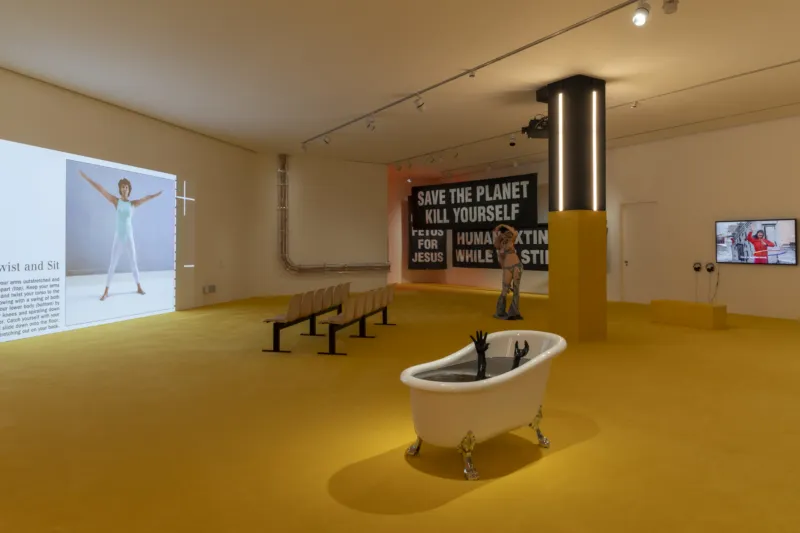 Vue de l’exposition "After Laughter Comes Tears", Mudam Luxembourg 13.10.2023 – 07.01.2024  © Photo : Fabrizio Vatieri | Mudam Luxembourg