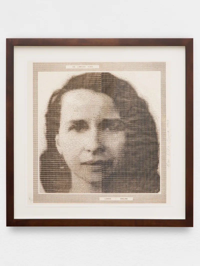 Anna Bella Geiger, ‘Self-Portrait’, 1969. Computerized image print on paper. Courtesy of the artist and Mendes Wood DM, São Paulo, Brussels, Paris, New York. Photo: Pauline Assathiany
