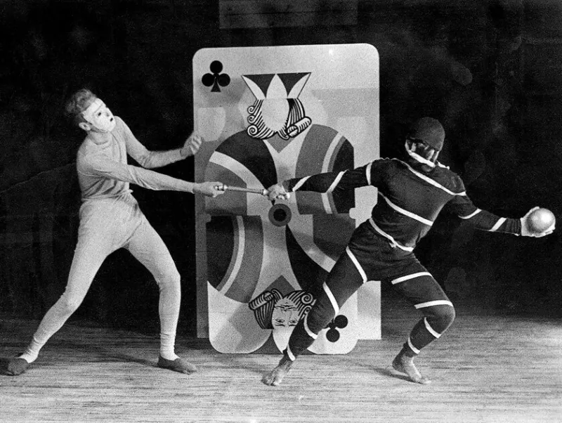 Xanti Schawinsky, ‘Danse Macabre’, 1938. Black and white photograph. 11,7 x 18,5 cm. Courtesy of the Xanti Schawinsky Estate