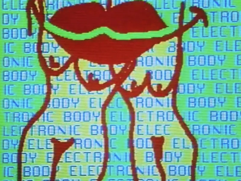 Barbara Hammer, ‘No No Nooky T.V.’, 1987. Transferred 16mm film, color, sound, 12 min, film still. Courtesy the Estate of Barbara Hammer and KOW, Berlin.