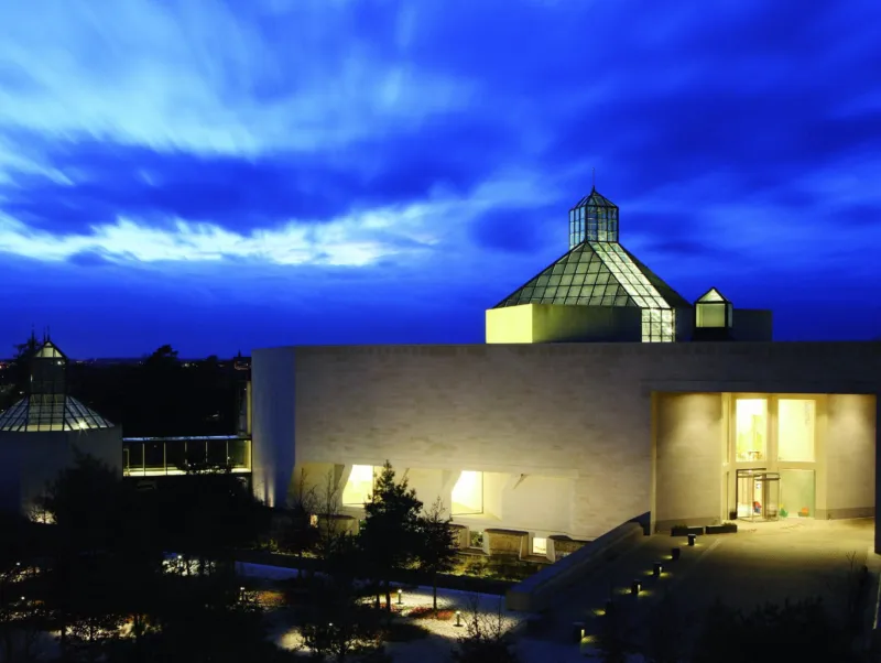 Mudam Luxembourg – Musée d'Art Moderne Grand-Duc Jean. I. M. Pei architect design. Photo: Christian Aschman © Mudam Luxembourg