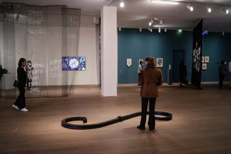 Vue de l'exposition "Freigeister", 11.11.2021 – 27.02.2022, Mudam Luxembourg.