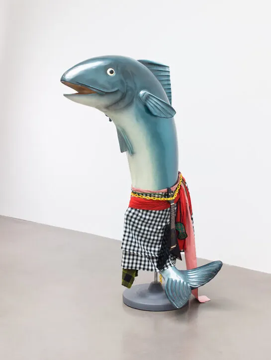 Cosima von Bonin, ‘WHAT IF IT BARKS 3’, 2018. Courtesy of the artist and Petzel Gallery, New York