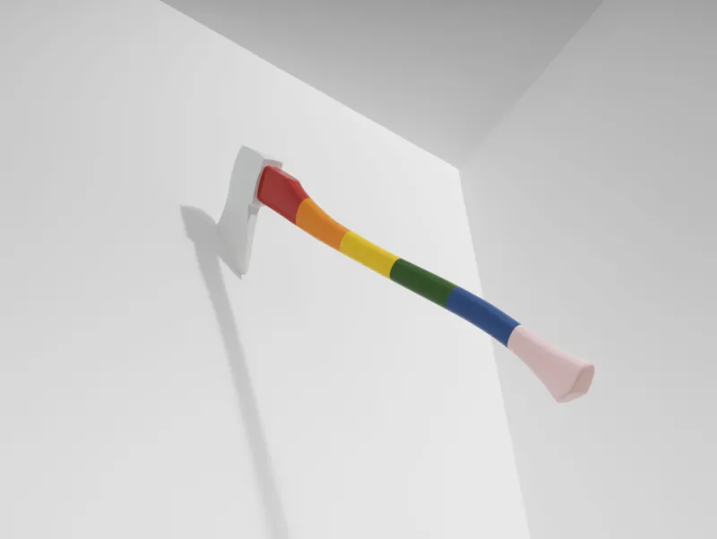 Cosima von Bonin, ‘AXE 152’, 2022. Courtesy of the artist and Petzel Gallery, New York