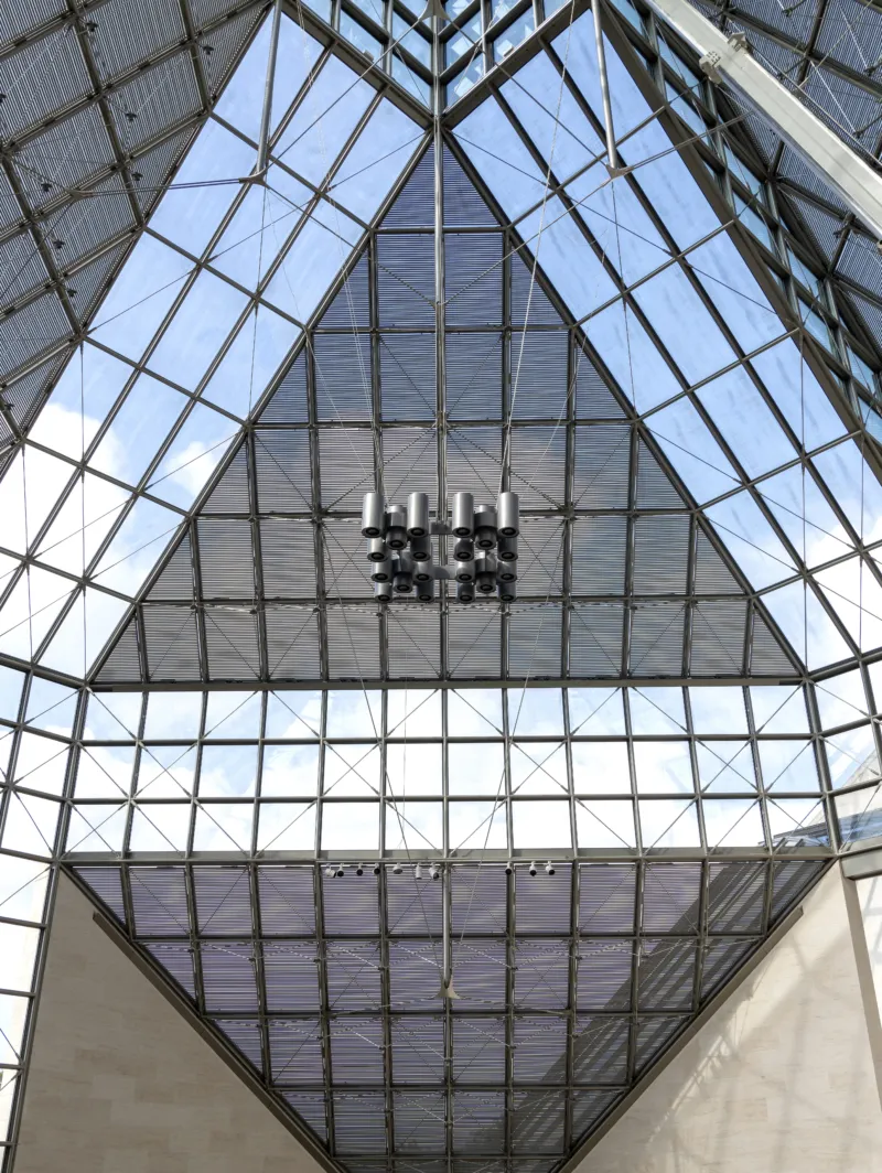 Mudam Luxembourg – Musée d'Art Moderne Grand-Duc Jean, I. M. Pei architect design. Photo: Marc Domage © Mudam Luxembourg