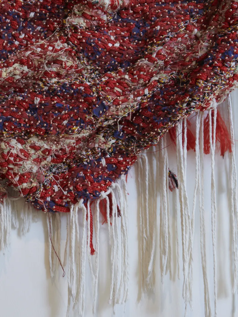 Exhibition view ‘Igshaan Adams: Between Then and Now’, Mudam Luxembourg. Photo: Marc Domage © Mudam Luxembourg
