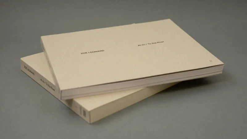 The book "Al río / To the River" published by Mudam Luxembourg and Hatje Cantz.