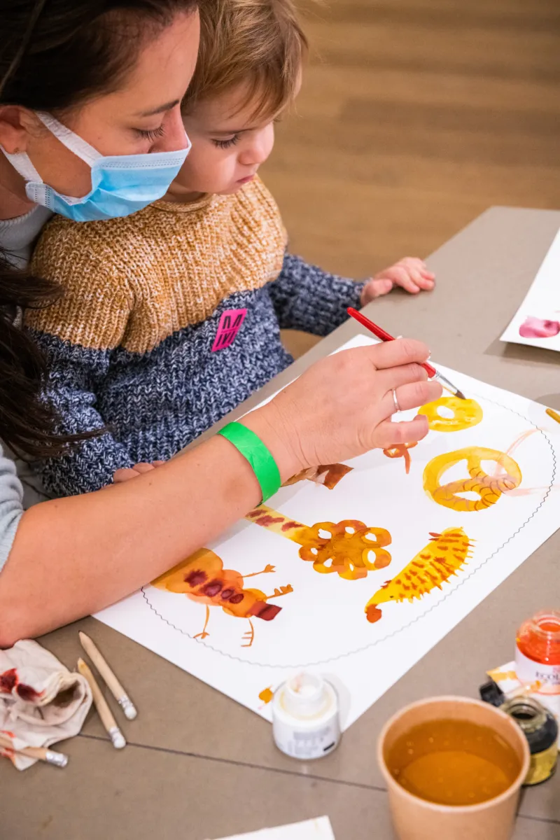 Workshop et concours pour enfants de pains fantaisie FESTIN, par Anne Brugni et McCloud Zicmuse, au Mudam.