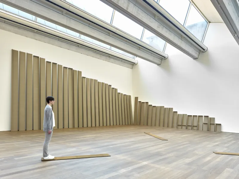 Franz Erhard Walther Remi Villaggi Mudam Luxembourg 2