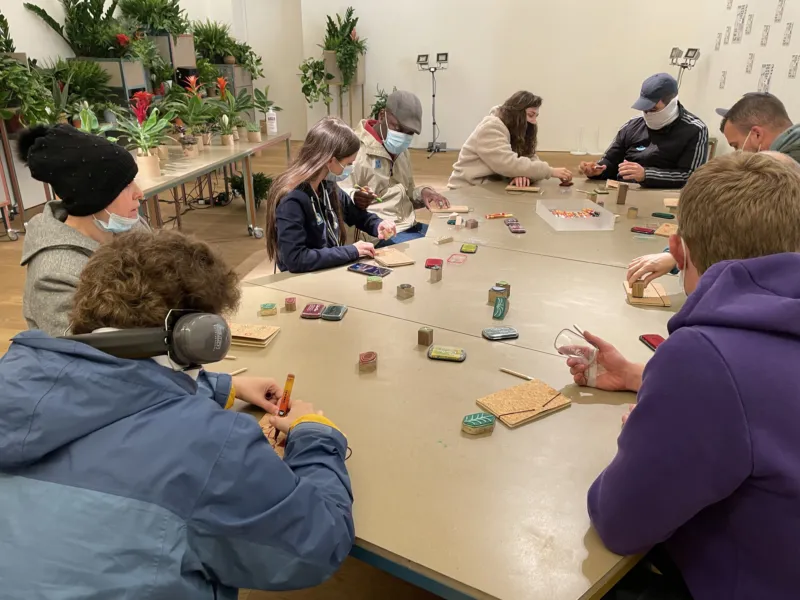 "Atelier de la Fondation Autisme Luxembourg au Mudam", 2021