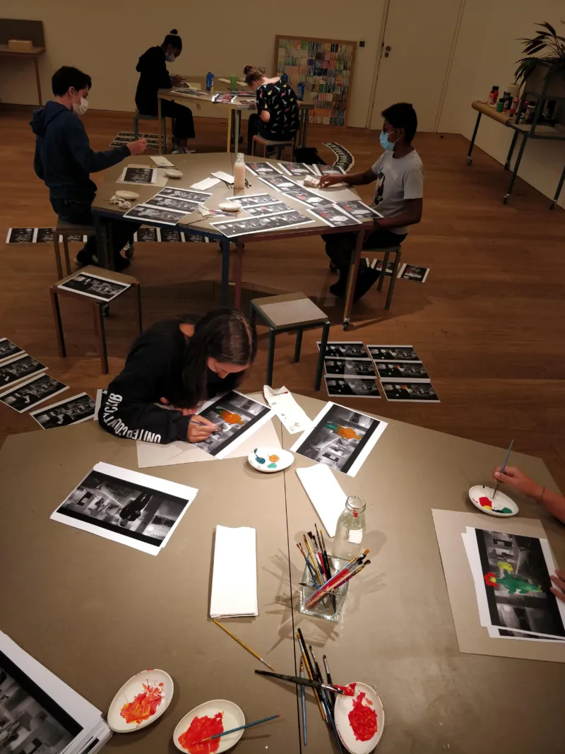 Workshop pour enfants au Mudam, 2020 © Photo : Mudam Luxembourg