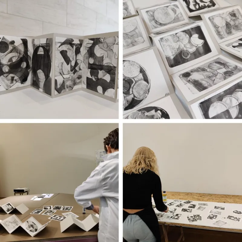 Art Freak Printmaking Class © Photo : Mudam Luxembourg